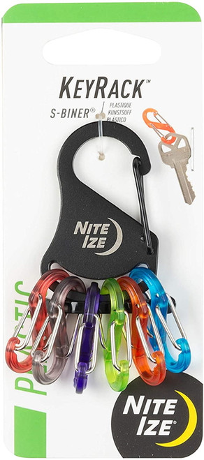 Nite Ize KRK2-01-R6 Keyrack S-Biner