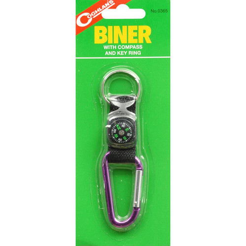 Coghlan's Ltd. - Coghlan's Biner with Compass and Key Ring