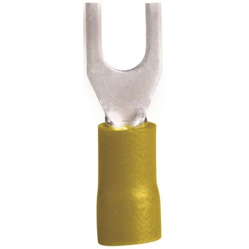 Gardner Bender Yellow 8-10 Crimp Spade Terminal