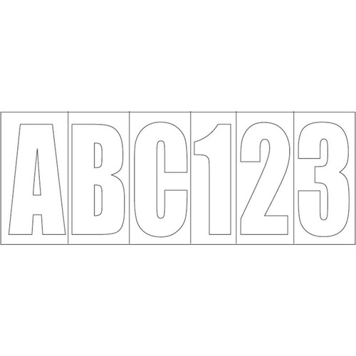 Shoreline Marine - Shoreline Marine Letter  and Number Kit - White