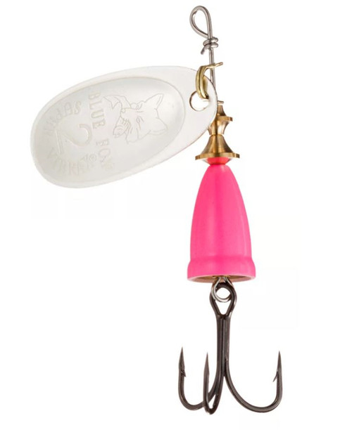 Blue Fox 1/4OZ Silver and Pink Lure