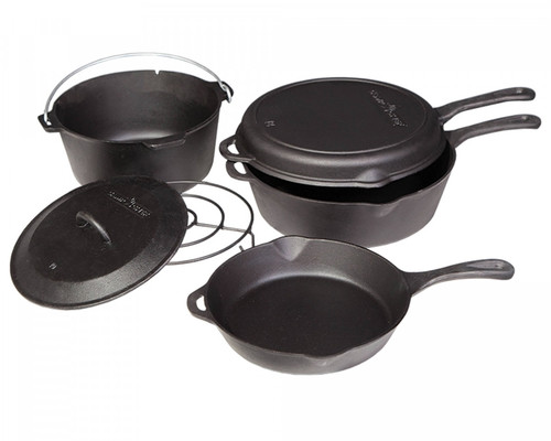 Camp Chef Browning Cast Iron Set