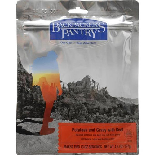 Maurice Sporting Goods- BackPackers Pantry Potatoes with Gravy and Beef