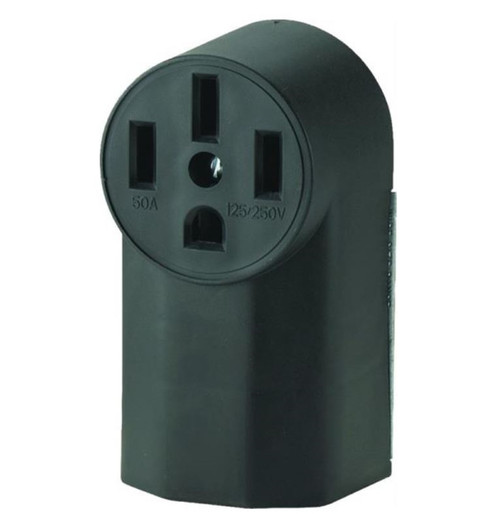 Cooper Wiring 1212 Grounded Electrical Receptacle - 125-250V, 50A, 3 Pole/4Wire
