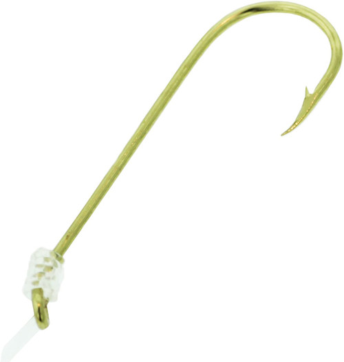 Eagle Claw Light Wire Hook Gold Size 6