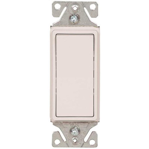 Cooper Wiring Decorative Standard Rocker Switch - White