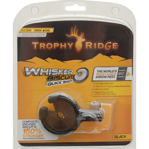 Trophy Ridge Black Whisker Biscuit - Medium