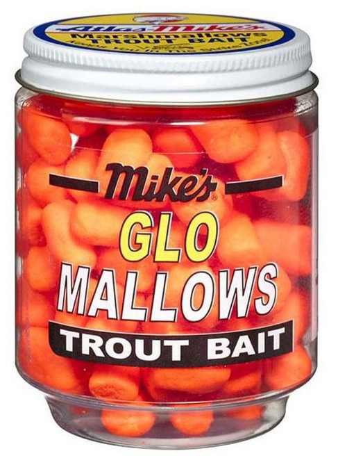 Mike's Glo Mallows Orange-Garlic Trout Bait