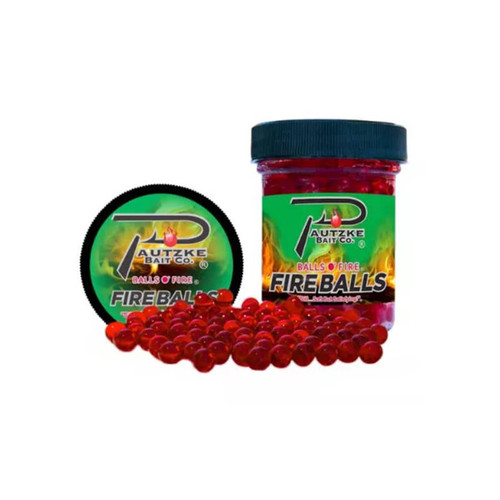 Pautzke Balls O' Fire Red Glitter 1.65 OZ