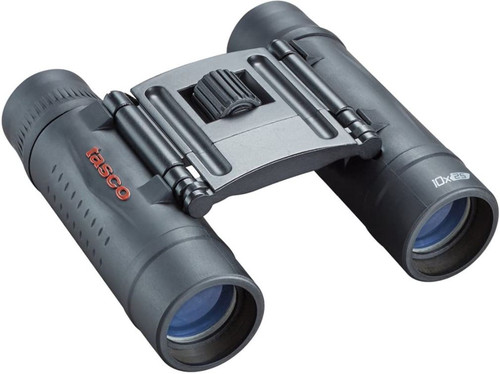 Tasco 168125 10X25 Black Essentials Prism Roof MC Box Binoculars