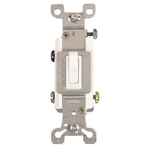 Cooper Wiring Framed Grounding Toggle Switch - 3 Way