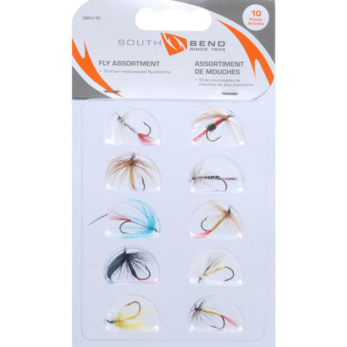 South Bend - South Bend Fly Assortment - 10 Pack