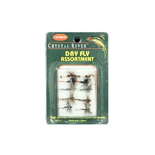 Maurice Sporting Goods- Crystal River Dry Fly - 10 PK/Ast