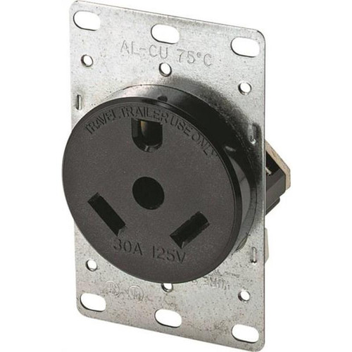 Cooper Wiring 125 Volt Straight Blade Power Receptacle