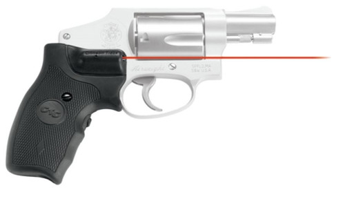 Crimson Trace Lasergrip Rubber Wrap-Around S&W J Frame Round But