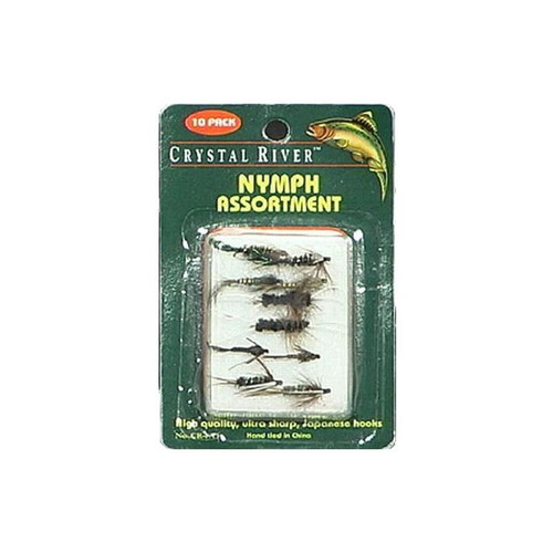 Maurice- Assorted Crystal River Nymphs- 10 Pack