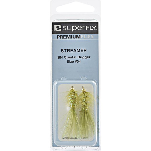 Superfly Streamer BH Crystal Bugger- #04