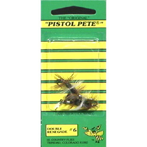 Pistol Pete - Hi-Country Flies Pistol Pete Size 6 - Double Renegade 