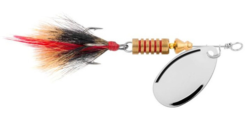 South Bend BA Spin 1/4 OZ Silver/Dressed  #3