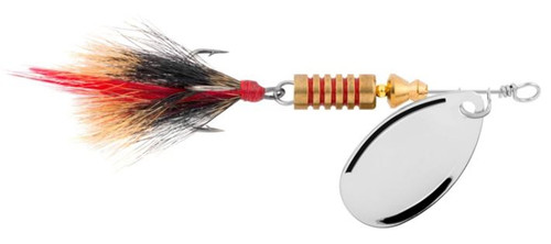 South Bend BA Spin 1/8 OZ Silver/Dressed  #1