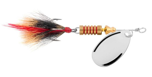 South Bend BA Spin 1/12 OZ Silver/Dressed  #0