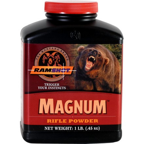 Ramshot Magnum Smokeless Rifle Powder- 1LB
