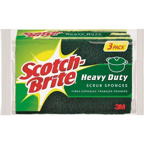 Scotch-Brite Heavy Duty Rectangle Scrubbing Sponge