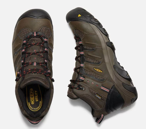 Keen Men's CSA Lansing Waterproof Steel Toe Safety Boots - Model 1019322