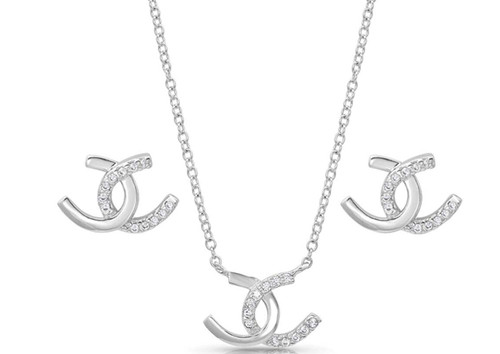 Montana Silversmiths Horseshoe Happiness Jewelry Sets