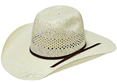 M&F Twister Youth Straw Hat- Ivory
