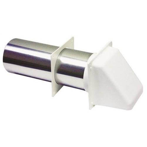 Lambro Dryer Vent Hood Plastic White