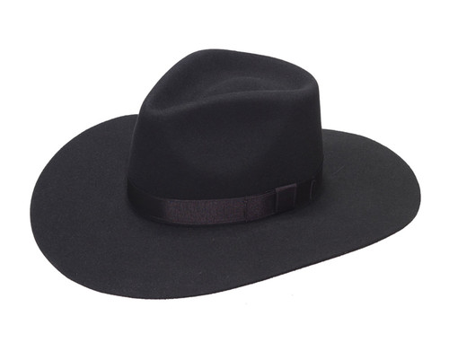 Twister Womens Black Felt Hat 