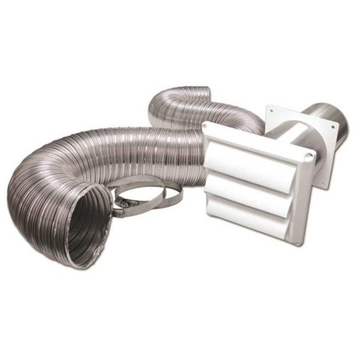Lambro Louvered Dryer Vent Kit 5 Pieces