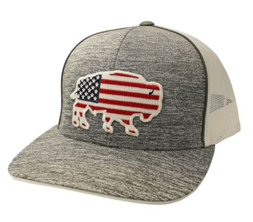 Red Dirt Hat Company USA Buffalo Cap