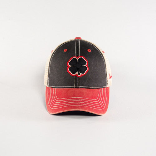 Black Clover Mens Two-Tone Vintage 4 Adjustable Cap