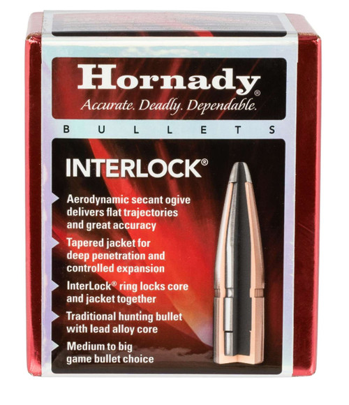 Hornady Interlock 35 Cal .355 170Gr Spire Point