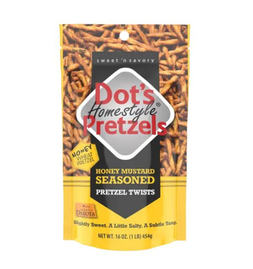Dot's Homestyle Pretzels- Honey Mustard Seasoned 16oz
