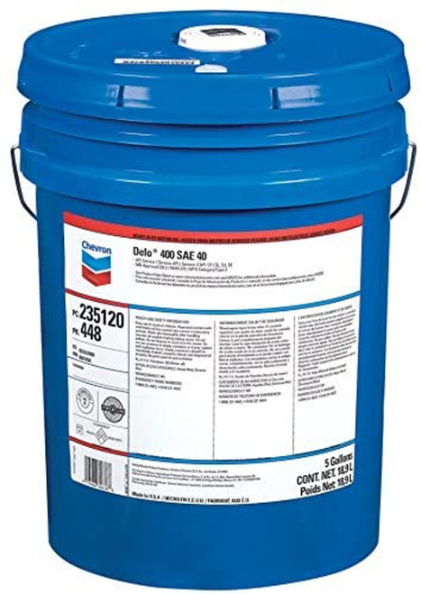 Chevron Delo 400 SDE 15W-40 Motor Oil- 5 Gallon Bucket