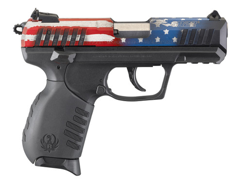 Ruger SR22 Standard American Flag Cerakote .22LR Pistol