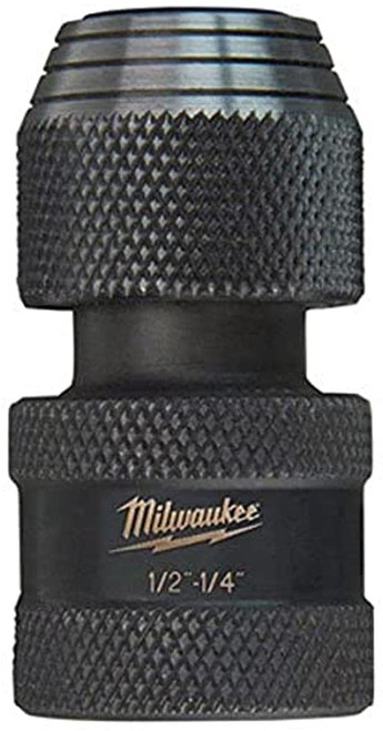 Milwaukee Shockwave 1/2" Square X 1/4" Hex Adapter