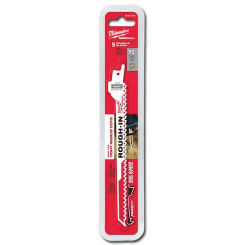 Milwaukee Sawzall Rough-In Blade- 5pk