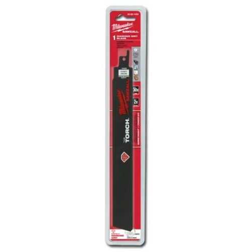 Milwaukee Sawzall The Torch Diamond Grit Blade 9"