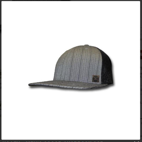 Hooey- Mens "Scoop" Grey and Black Snapback Hat
