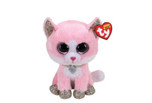 TY Inc Fiona the Pink Cat