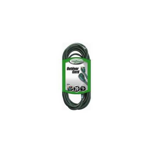 Coleman 20' Green Landscape Extension Cord