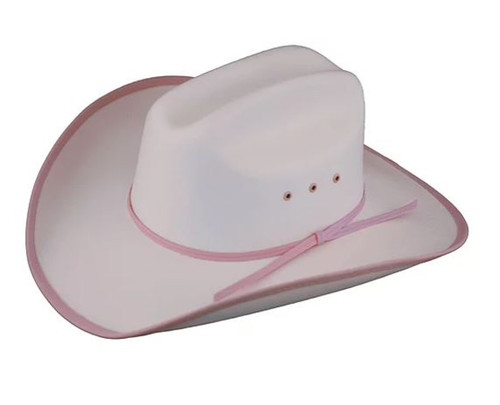 Lone Star Girls Pink Rosamund Cowgirl Hat
