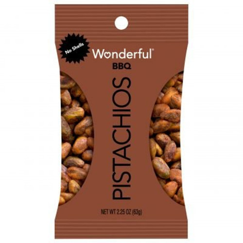 Wonderful Pistachios No Shell BBQ- 2.5oz Bag