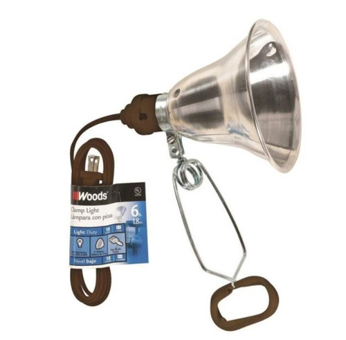 Coleman Cable 160 Clamp Light - 125V 60W