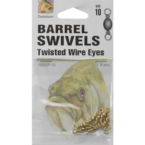 Danielson Danielson Barrel Swivels- Size 10