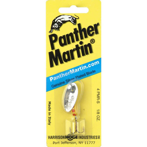 Panther Martin Classic Regular Spinners 1/8 oz Silver Red Yellow